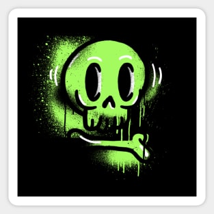 graffiti skull Sticker